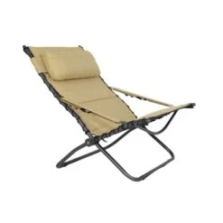 Crespo Tex Comfort AP-262 Loungestoel - Geel -Buiten kamperen 1148407 07 1