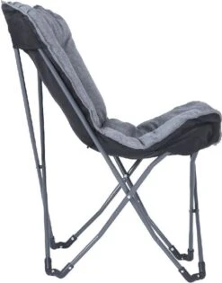 Bo-Camp Urban Outdoor Redbridge Vlinderstoel - Antraciet -Buiten kamperen 1200363 03 resultaat