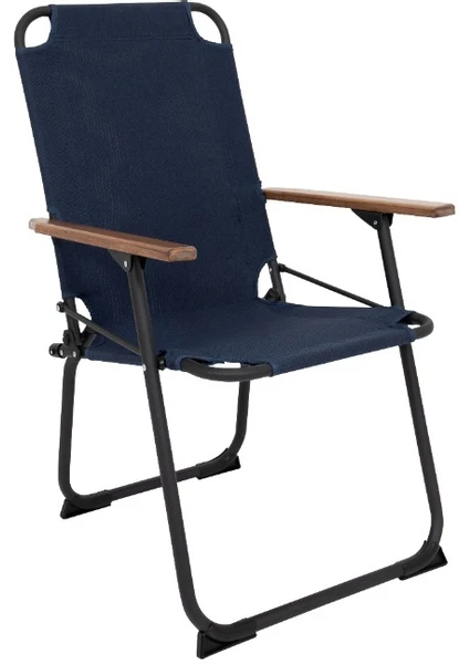 Bo-Camp Industrial Bushwick Klapstoel - Blauw - XL 1 Bo-Camp Industrial Bushwick Klapstoel - Blauw - XL