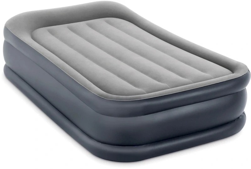 Intex Deluxe Pillow Rest Raised Luchtbed - Eenpersoons - Ingebouwde Elektrische Pomp 2 Intex Deluxe Pillow Rest Raised Luchtbed - Eenpersoons - Ingebouwde Elektrische Pomp - Afbeelding 2