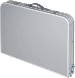 Bo-Camp Premium 90 X 60 Koffermodel Campingtafel - Grijs -Buiten kamperen 1404402 04 resultaat