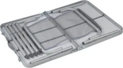 Bo-Camp Premium 90 X 60 Koffermodel Campingtafel - Grijs -Buiten kamperen 1404402 05 resultaat