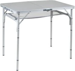 Bo-Camp Premium 90 X 60 Koffermodel Campingtafel - Grijs
