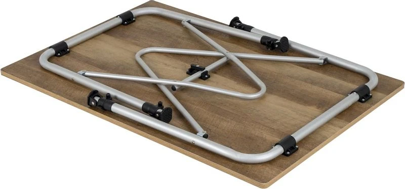Bo-Camp Feather 110 X 70 Cm Campingtafel - Bruin 2 Bo-Camp Feather 110 X 70 Cm Campingtafel - Bruin - Afbeelding 2