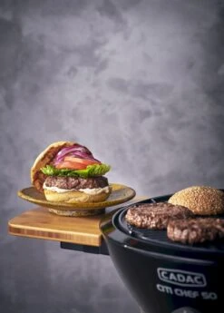 CADAC Citi Chef 50 Gasbarbecue - Zwart -Buiten kamperen 1900 1357 citi chef 50 food 2