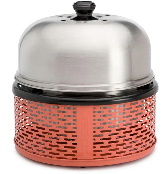 Cobb Pro Houtskoolbarbecue - Zalmrood 1 Cobb Pro Houtskoolbarbecue - Zalmrood