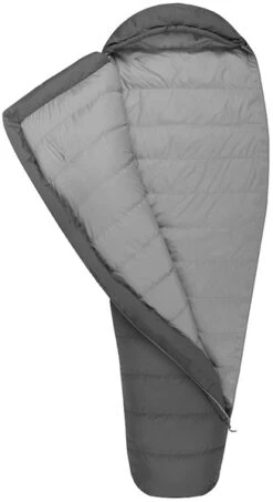 Sea To Summit Treeline Long Slaapzak - Grijs 12 Sea To Summit Treeline Long Slaapzak - Grijs -Buiten kamperen 1900 1900 sea to summit treeline tli down sleeping bag detail 4
