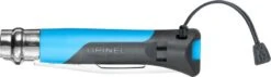 Opinel N°08 Outdoor Zakmes - Blauw -Buiten kamperen 3123840015762 opinel outdoor 8 blauw voorkant ingeklapt resultaat