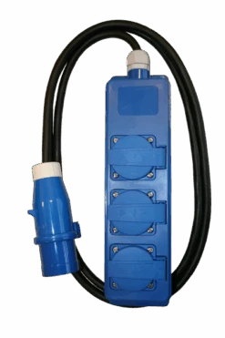 Haba Triple-unit Doos + CEE-stekker 1,5m