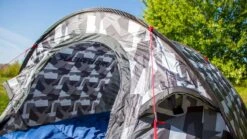 High Peak Vision 2 Pop-up Tent - 2 Persoons - Camouflage -Buiten kamperen 675 1200 mg 9220