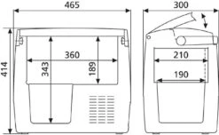 Dometic CoolFreeze CDF 18 Autokoelbox - 18L 11 Dometic CoolFreeze CDF 18 Autokoelbox - 18L -Buiten kamperen 737 1200 900 900 dometic coolfreeze cdf 18 7