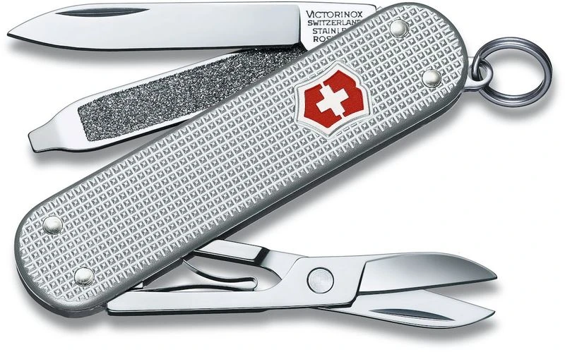 Victorinox Classic Alox Zakmes - Zilver 1 Victorinox Classic Alox Zakmes - Zilver