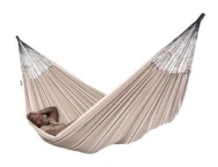 La Siesta Flora Kingsize 2 Persoons Hangmat - Zebra -Buiten kamperen 800 1048 flh18 19 flora zebra organic cotton kingsize classic hammock image 02