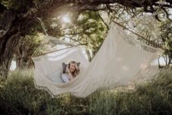 Amazonas Palacio 2 Persoons Hangmat - Beige -Buiten kamperen 800 1200 a073 18 op 01