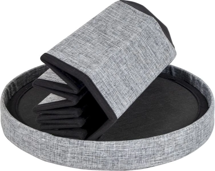 Bo-Camp Urban Outdoor Ottoman Bromley Poef - Grijs 4 Bo-Camp Urban Outdoor Ottoman Bromley Poef - Grijs - Afbeelding 4