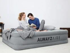 Bestway AlwayzAire Comfort Luchtbed - Queensize - Ingebouwde Elektrische Pomp -Buiten kamperen 900 1200 67706 18