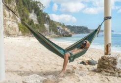 Ticket To The Moon Hangmat 2 Persoons Original Double - Army Green/Khaki -Buiten kamperen 900 1297 2019 10 21 original forest green army green tmo0524 bingin beach ticket to the moon 2