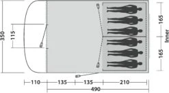Easy Camp Palmdale 600 Tunneltent - 6 Persoons -Buiten kamperen 900 1322 d1c7c481 31f5 427b 8016 677c10476fce 1280x960