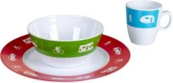 Bo-Camp Happy Camp Melamine Serviesset - 12-delig -Buiten kamperen 900 1358 6181380 02