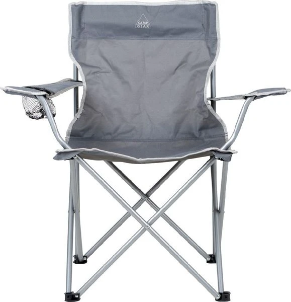 Camp Gear Compact Vouwstoel-Grijs 2 Camp Gear Compact Vouwstoel-Grijs - Afbeelding 2