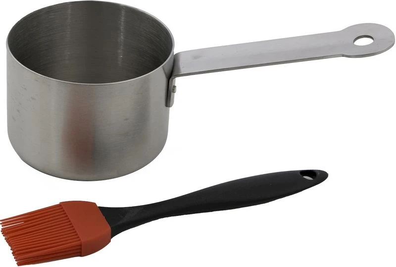 Barbecook Sauspan Met Marinadeborstel 1 Barbecook Sauspan Met Marinadeborstel