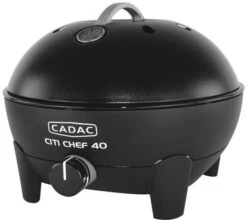 CADAC Citi Chef 40 Gasbarbecue - Zwart -Buiten kamperen 900 927 citi chef 40 black