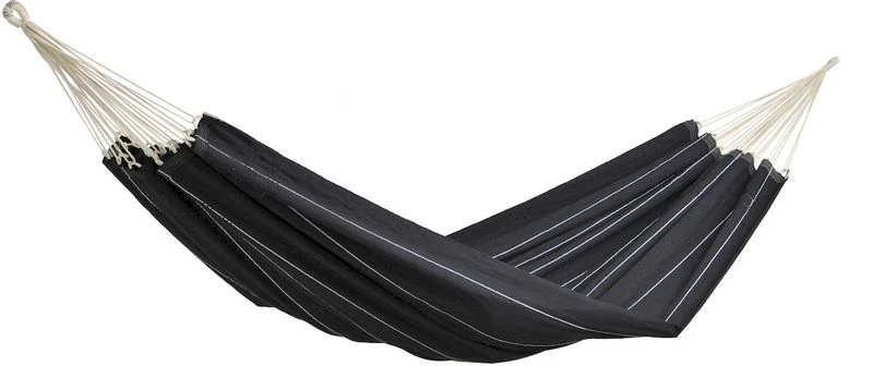 Amazonas Barbados 2 Persoons Hangmat - Zwart 1 Amazonas Barbados 2 Persoons Hangmat - Zwart