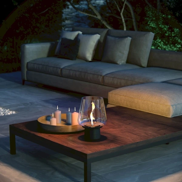 Tenderflame Amaryllis 25 Tafelhaard - Zwart 2 Tenderflame Amaryllis 25 Tafelhaard - Zwart - Afbeelding 2