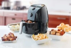 Bestron PrepAir Hetelucht Friteuse 21 Bestron PrepAir Hetelucht Friteuse -Buiten kamperen bestron prepair hetelucht friteuse 1