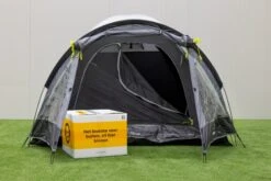 Kampa Brighton Grey 3 Tunneltent - 3 Persoons -Buiten kamperen brightongrey3 3