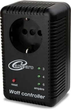 Voorkant -Buiten kamperen camparo watt controller 3