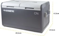 Dometic CFX3 75DZ Compressor Koelbox - 74 Liter -Buiten kamperen dometic cfx3 75dz compressor koelbox 65 liter 1