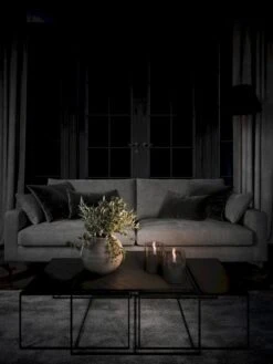 Tenderflame Lilly 10 Tafelhaard - Zwart -Buiten kamperen lilly 10 glass black 1 op maat 3 1