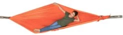 Ticket To The Moon Hangmat 1 Persoons Compact Single - Orange -Buiten kamperen oranje 2