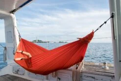 Ticket To The Moon Hangmat 1 Persoons Compact Single - Orange -Buiten kamperen oranje 4