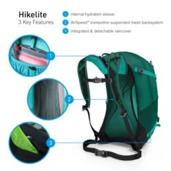 Osprey Hikelite Wandelrugzak - 32 Liter - Zwart 21 Osprey Hikelite Wandelrugzak - 32 Liter - Zwart -Buiten kamperen osprey hikelite 26 features