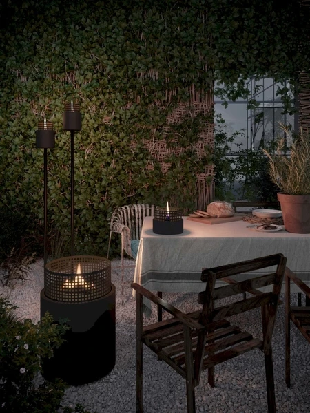 Tenderflame Signal Hill 12 Pole Tafelhaard - Zwart 3 Tenderflame Signal Hill 12 Pole Tafelhaard - Zwart - Afbeelding 3